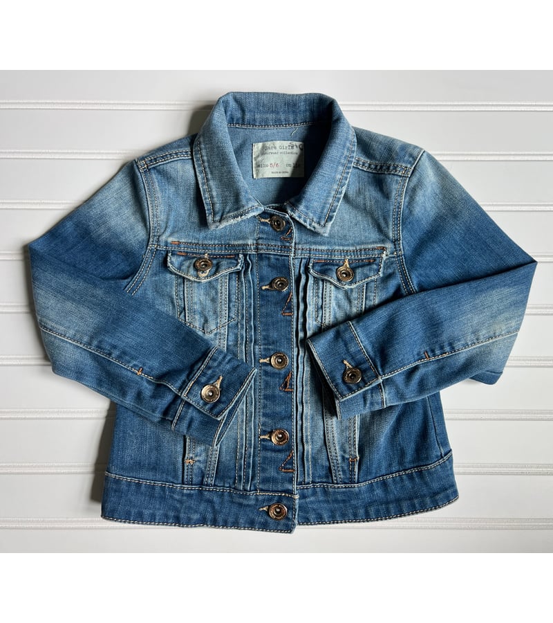 Zara denim jacket girls hotsell
