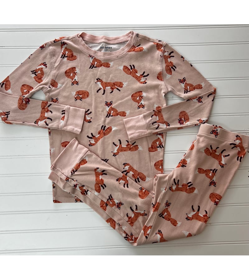 Fox pajamas old navy sale